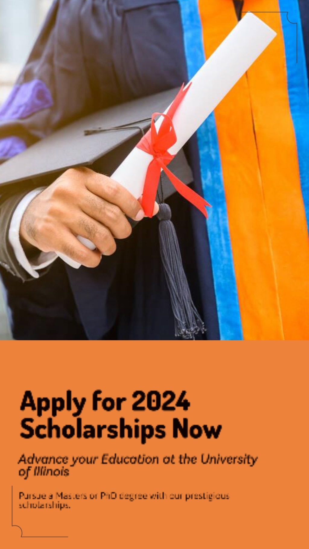 Masters and PhD Scholarships at the University of Illinois, USA 2024